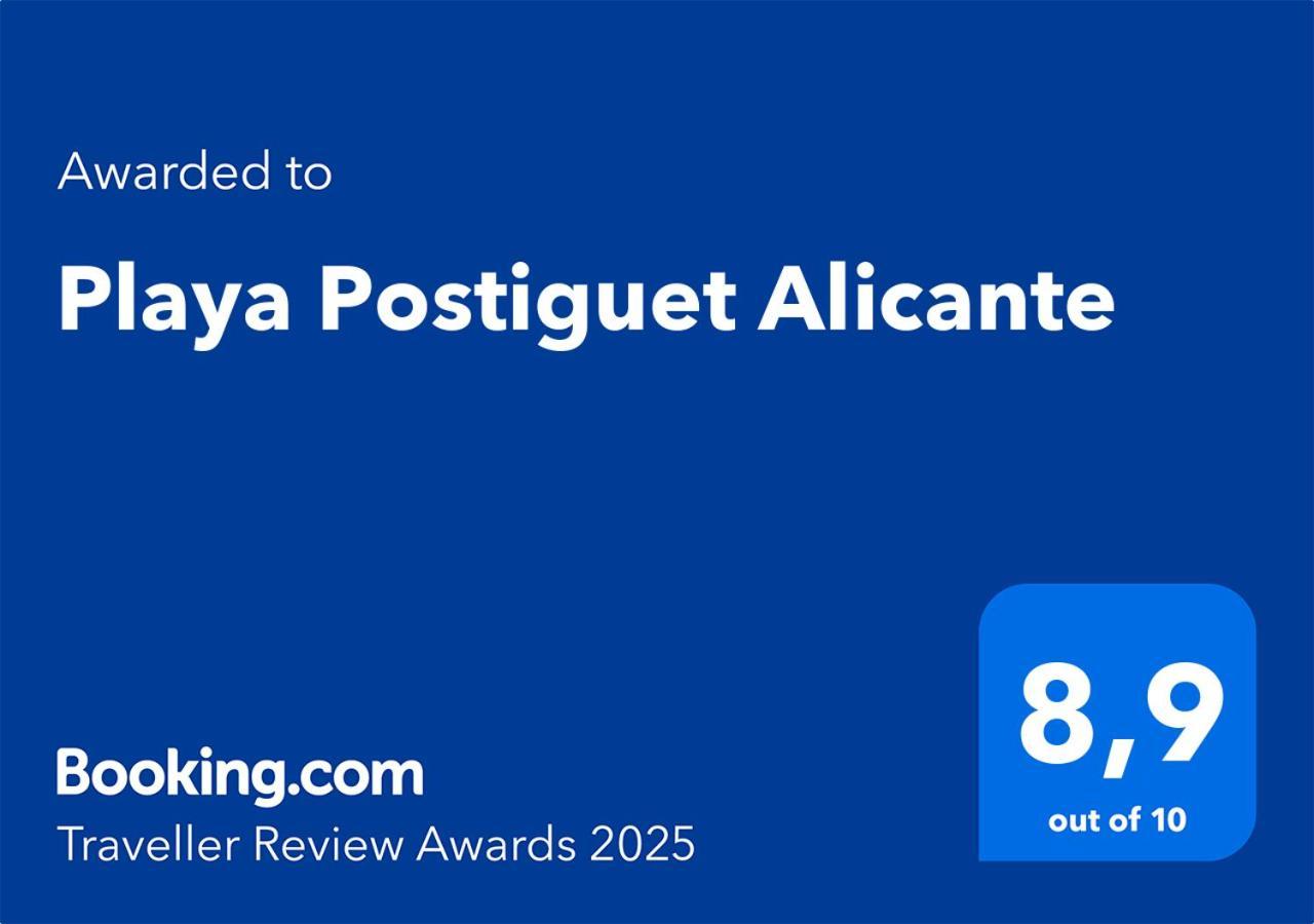 Apartamentos Playa Postiguet Alicante Eksteriør bilde